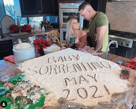 Mike Sorrentino Wife Lauren Pesce pregnant baby