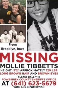 Missing Poster of Mollie Tibbetts