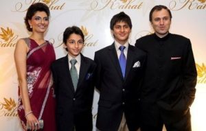 Payal Nath Abdullah Wiki (Omar Abdullah’s Wife) Age, Biography, Kids & Family 4 Omar Abdullah with his Wife, Payal Nath Abdullah & sons Zamir Abdullah and Zahir Abdullah