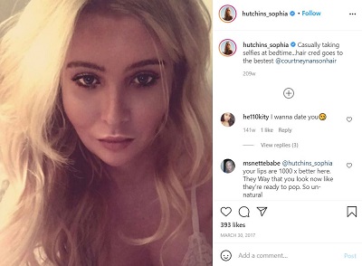 Sophia Hutchins Wiki, Age, Height, Girlfriend, Family, Biography & More 18 Sophia Hutchins Instagram debut