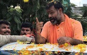 Swami Paripoornananda Wiki, Age, Wife, Biography, Family, Caste, Fact 2 Swami Paripoornananda rally in Hyderabad