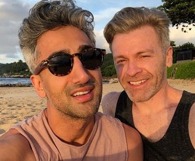 Tan France with his Spouse Rob France