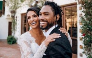 Miguel (Singer) Height, Age, Wife, Net worth, Biography, Family & More 4 Miguel Jontel Pimentel with Nazanin Mandi