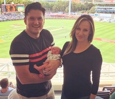 Romy Lanfranchi Height, Age, Husband, Family, Biography & More 4 Romy Lanfranchi with her son and boyfriend Graeme Smith