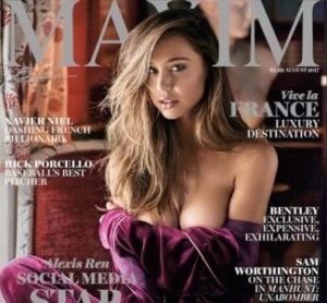 Alexis Ren Height, Age, Boyfriend, Net worth, Biography, Family & More 6 Alexis Ren on the Maxim Cover Page