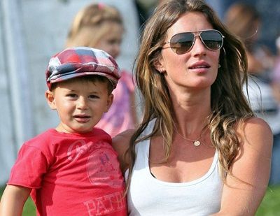 Benjamin Brady Wiki (Tom Brady's Son) Age, Biography, Family & More 3 Benjamin Brady and his mother supermodel Gisele Bündchen