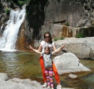 Tatiana Shaykhlislamova with daughter Elena