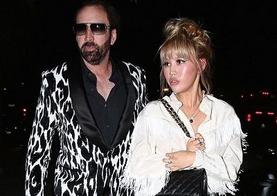 Erika Koike Wiki, Age (Nicolas Cage's Wife) Biography, Affairs & More 3 Erika Koike with her boyfriend Nicolas Cage (American actor, producer, and director)