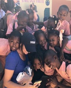 Kayla Harper Wiki (Bryce Harper’s Wife) Age, Family, Biography & Profile 7 Kayla Harper with Haiti School Children