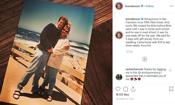 Steve Alley Wiki, Age, Bio (Brené Brown Husband) Family, Kids & Facts 6 Brené Brown & Steve Alley Honeymoon