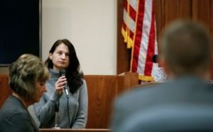 Gypsy Rose Blanchard in the court hearing