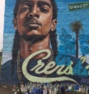 Kaitlyn Kay Kay Renee Wiki, Age (Nipsey Hussle Mural) Bio, Family Fact 4 Nipsey Hussle's Portrait