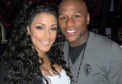 Shantel Jackson with her ex-fiance Floyd Mayweather Jr. (American former professional boxer)