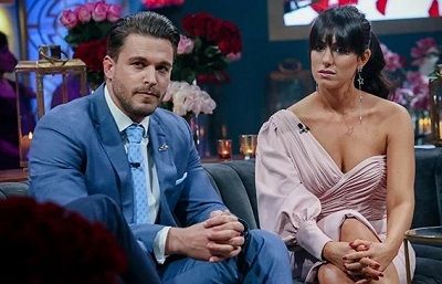 Lee Thompson with his girlfriend Gina Myers (South African Makeup Artist)