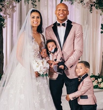Michelle Shazier Wiki, Age, Bio (Ryan Shazier’s Wife) Family & Facts 4 Michelle Shazier with her husband Ryan Shazier (American football player) and children on their wedding day
