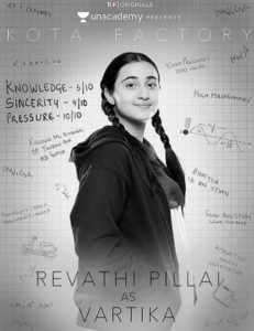 Revathi Pillai Height, Weight, Age, Boyfriend, Biography, Family & More 4 Revathi Pillai as Vartika in 'Kota Factory'