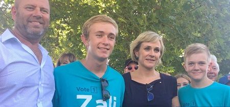Zali Steggall Age, Husband, Biography, Net worth, Family, Kids & More 3 Zali Steggall with her husband Tim Irving and sons