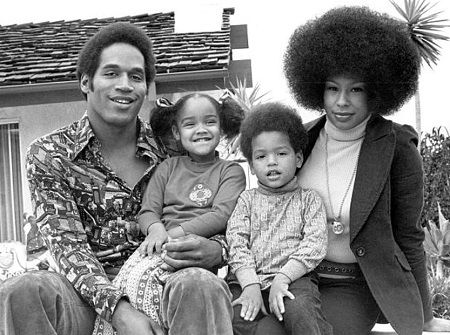 O. J. Simpson daughter Arnelle Simpson, Aaren Simpson & Son Jason Simpson
