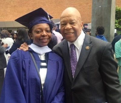 Elijah Cummings Height, Weight, Age, Wife, Net worth, Bio & Family 4 Elijah Cummings with his daughter Adia Cummings
