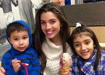 Anglea with her Nephew and Niece