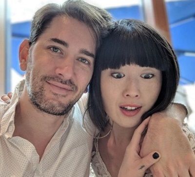 Atsuko Okatsuka Wiki, Age, Husband, Biography, Family & More 4 Atsuko Okatsuka with her boyfriend Ryan Harper Gray