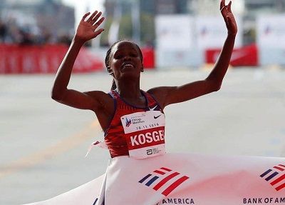 Brigid Kosgei Kenyan Athlete and Marathon Runner