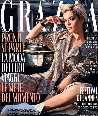 Bebe Rexha Height, Weight, Age, Boyfriend, Biography & Family 4 Bebe Rexha on Grazia magazine