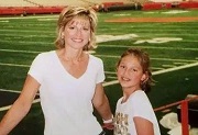 Denise with her daughter Kathryn.