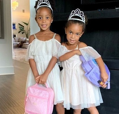 Eudoxie Mbouguiengue Wiki, Age (Ludacris' wife) Bio, Family, Facts 4 Eudoxie Mbouguiengue daughters Cadence Bridges &