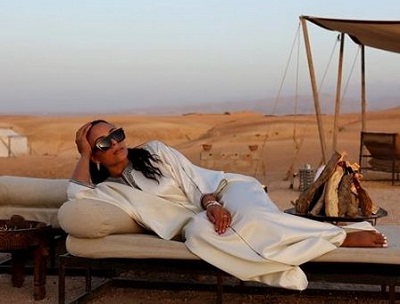 Eudoxie Mbouguiengue Wiki, Age (Ludacris' wife) Bio, Family, Facts 5 Eudoxie Mbouguiengue in Morocco