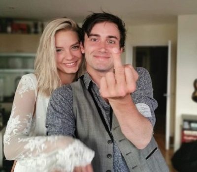 Holly Horne with her boyfriend Lewis Rainer