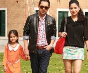 Neelam Shah - Bio, Family, Facts of Ram Krishna Dhakal's Wife 4 Neelam Shah with Ram Krishna Dhakal (Husband) and Rani (Daughter)