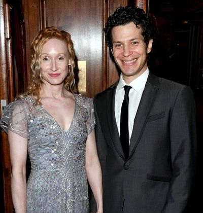 Thomas Kail with his girlfriend Angela Christian