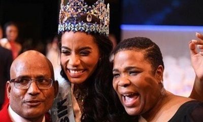 Toni-Ann Singh Height, Weight, Age, Boyfriend, Biography, Family 5 Toni Ann Singh with her father and mother after winning Miss World 2019