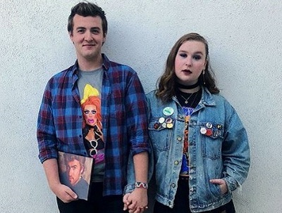 Julia Lester with Landen Starkman