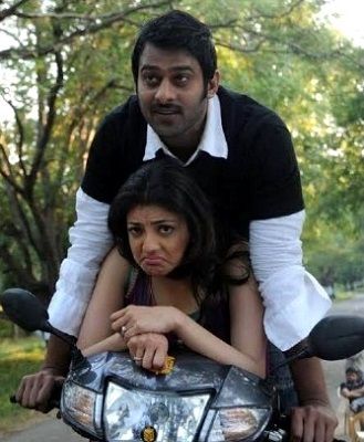 Kajal Aggarwal with Prabhas