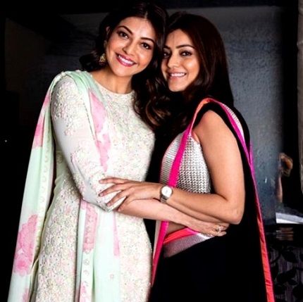 Kajal Aggarwal with sister Nisha Aggarwal