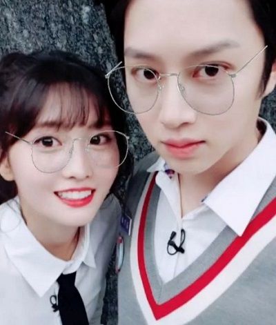 Kim Heechul height, Weight, Age, Girlfriend, Biography & family 4 Kim Heechul with Momo Hirai