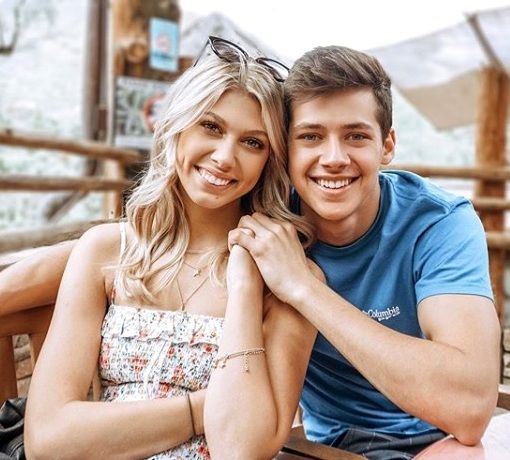 Matt Cornett with girlfriend Brookelynn Elizabeth