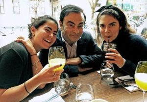 Nadine Ghosn - Bio, Family, Facts of Carlos Ghosn's Daughter 3 Nadine Ghosn with Carlos Ghosn (father) & Caroline Ghosn (sister)