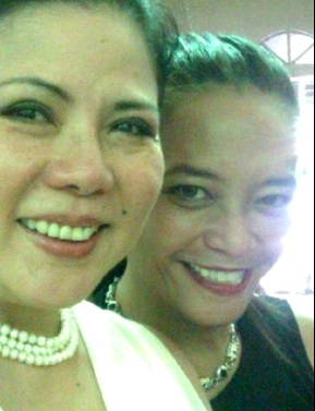 Twink Macaraig Wiki, Age, Husband, Biography, Family & Death 4 Twink Macaraig with friend Marissa Bunag