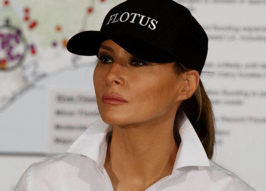 Melania Trump Height, Weight, Age, Husband, Biography, Family & Facts 6 Melania Trump wearing FLOTUS cap