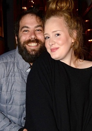 Adele Height, Weight, Age, Husband, Biography, Family, Affairs 4 Adele with her ex-husband Simon Konecki