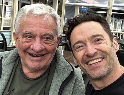 Hugh Jackman Height, Weight, Age, Wife, Children, Biography & More 8 Hugh Jackman with his father Christopher John Jackman