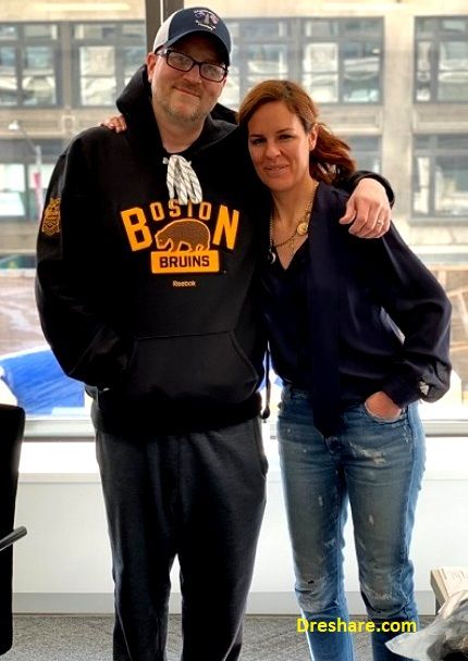 Erika Nardini Wiki (Barstool Sports' CEO) Age, Husband, Biography, Family & More 4 Erika Nardini with her husband Brett Aquino Nardini