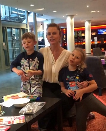 Irina Beller Wiki, Age, Husband, Height, Weight, Biography, Family & More 6 Irina Beller with her nephews Valeria and Oscar