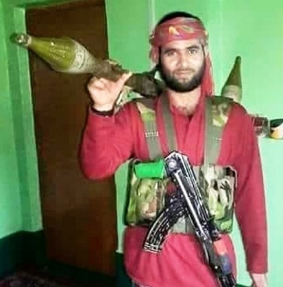 Riyaz Naikoo as a terrorist