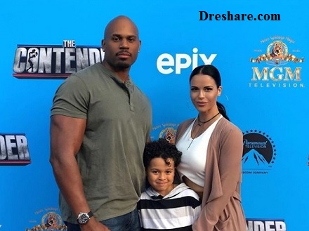 Shad Gaspard along with his wife Siliana Gaspard & son