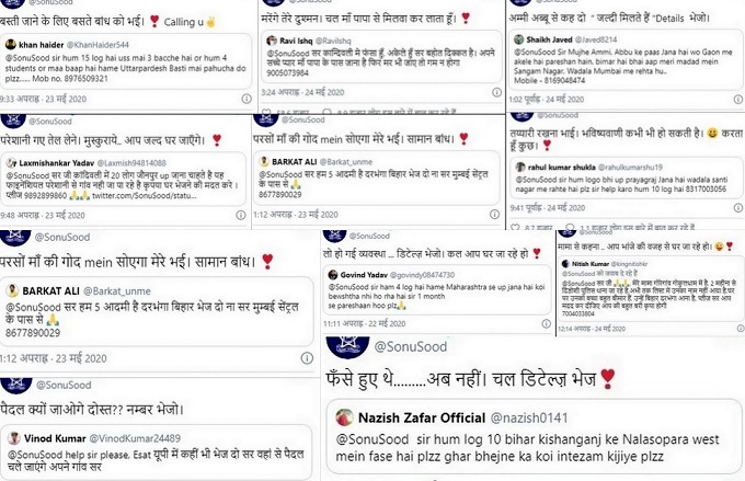 Sonu Sood's Tweets