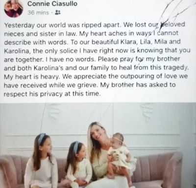 Karolina Ciasullo Wiki, Age, Husband, Children, Biography & More 6 Connie Ciasullo Facebook Message
